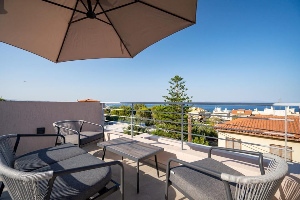 Balcony/Terrace, Seating area, Sea view