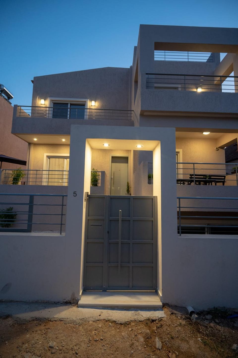 Property building, Night