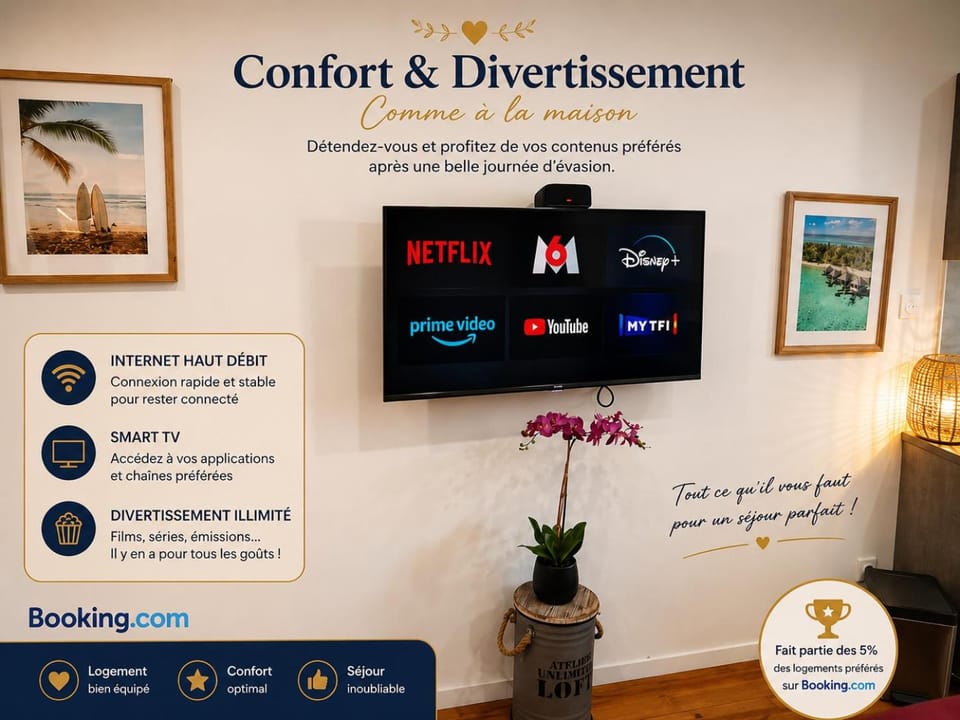Appartement 4 Parking Wifi Terrasse cosy Apartment in Normandy