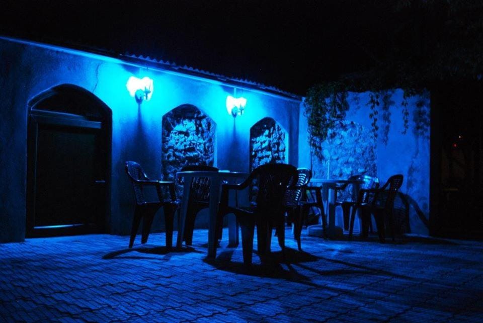 Patio, Night
