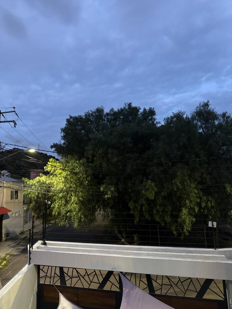 Quiet street view