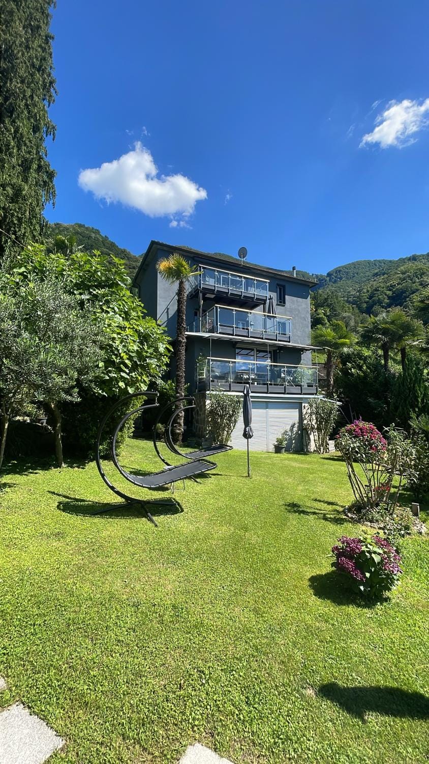 Property building, Garden view