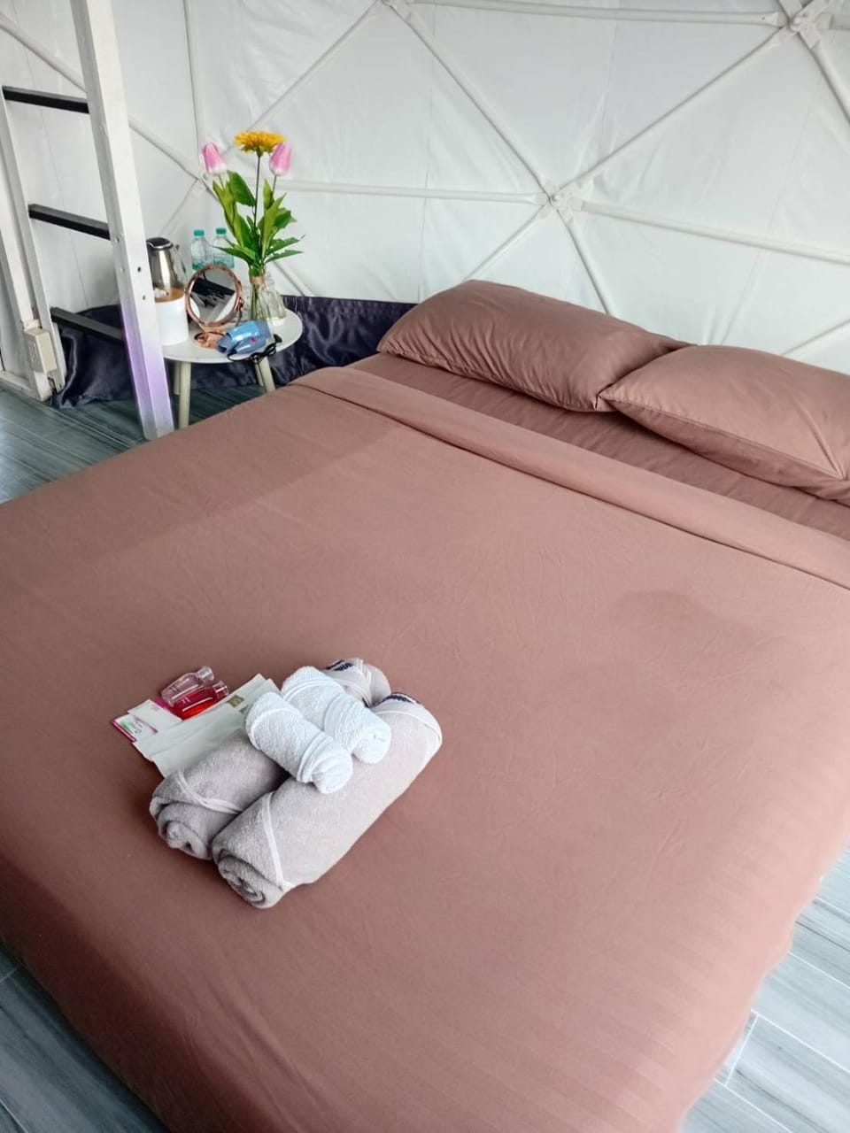 View x Camping Luxury tent in Thailand