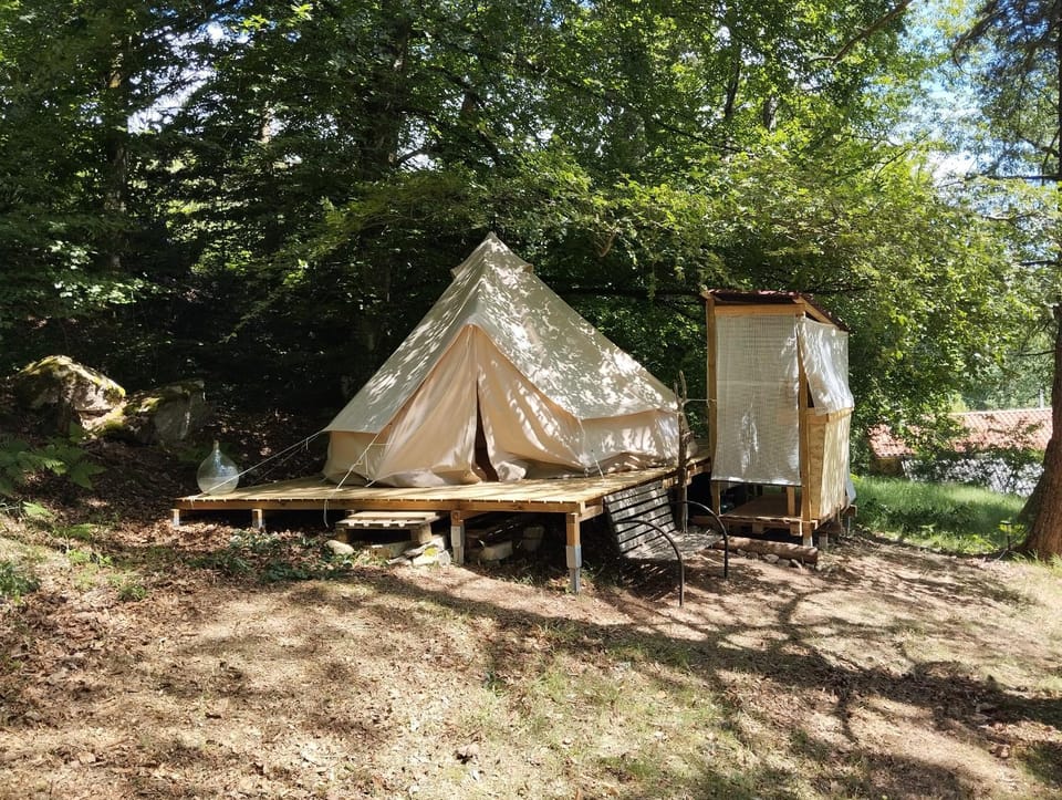 La Ramie Luxury tent in Auvergne-Rhône-Alpes