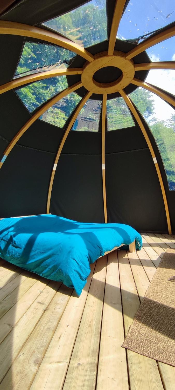 Wig Wam Berger Luxury tent in Bourgogne-Franche-Comté