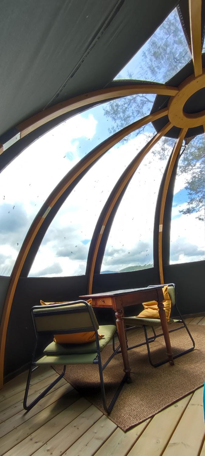 Wig Wam Berger Luxury tent in Bourgogne-Franche-Comté