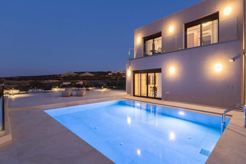 Villa Santa Ιrini 1 - With Heated Pool Villa in Crete