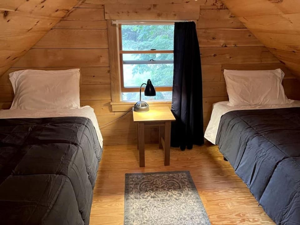 Dreamy Lofted Cabin with Direct Lake Access in Maine Cabin in Beaver Cove