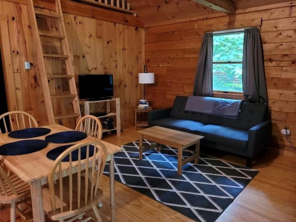 Dreamy Lofted Cabin with Direct Lake Access in Maine Cabin in Beaver Cove