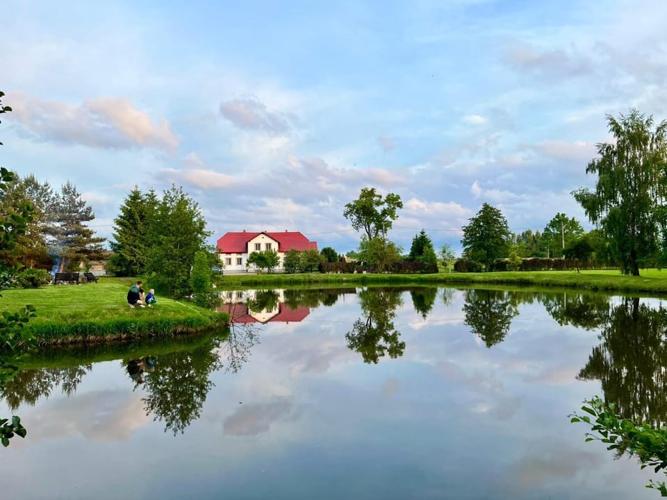 Nearby landmark, Spring, Day, Natural landscape, Lake view, River view