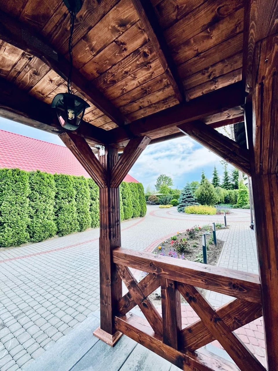 Property building, Natural landscape, Garden, Garden view
