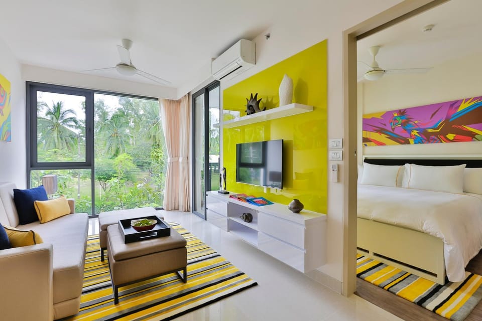 Living room, Bedroom