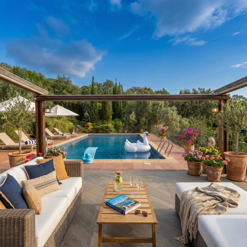 Casa con piscina privada vistas al mar Villa in Baix Empordà