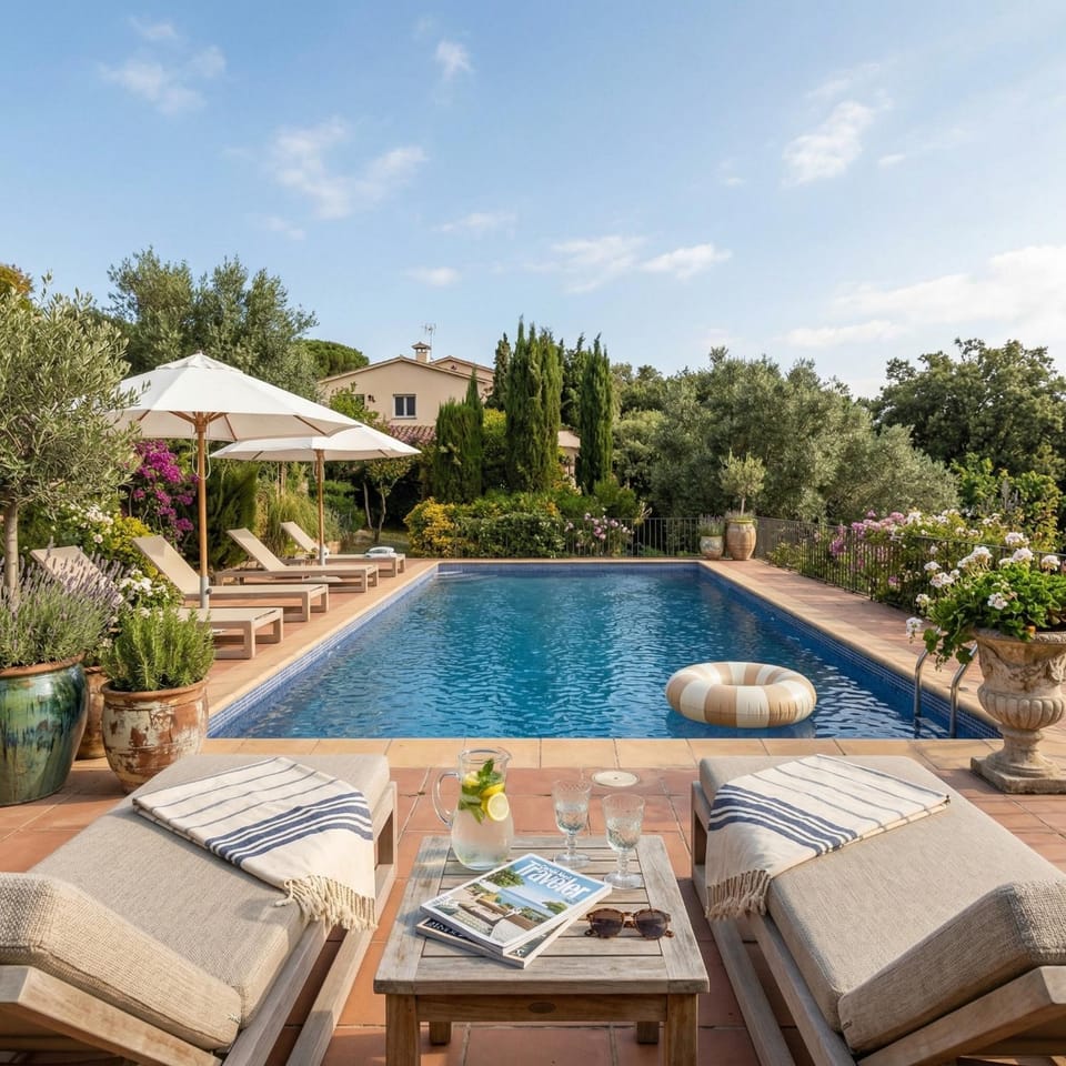 Casa con piscina privada vistas al mar Villa in Baix Empordà