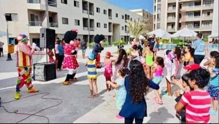 غرفة فندقية بقرية جراند هيلز الساحل الشمالي Grand Hills North Apartment hotel in Alexandria Governorate