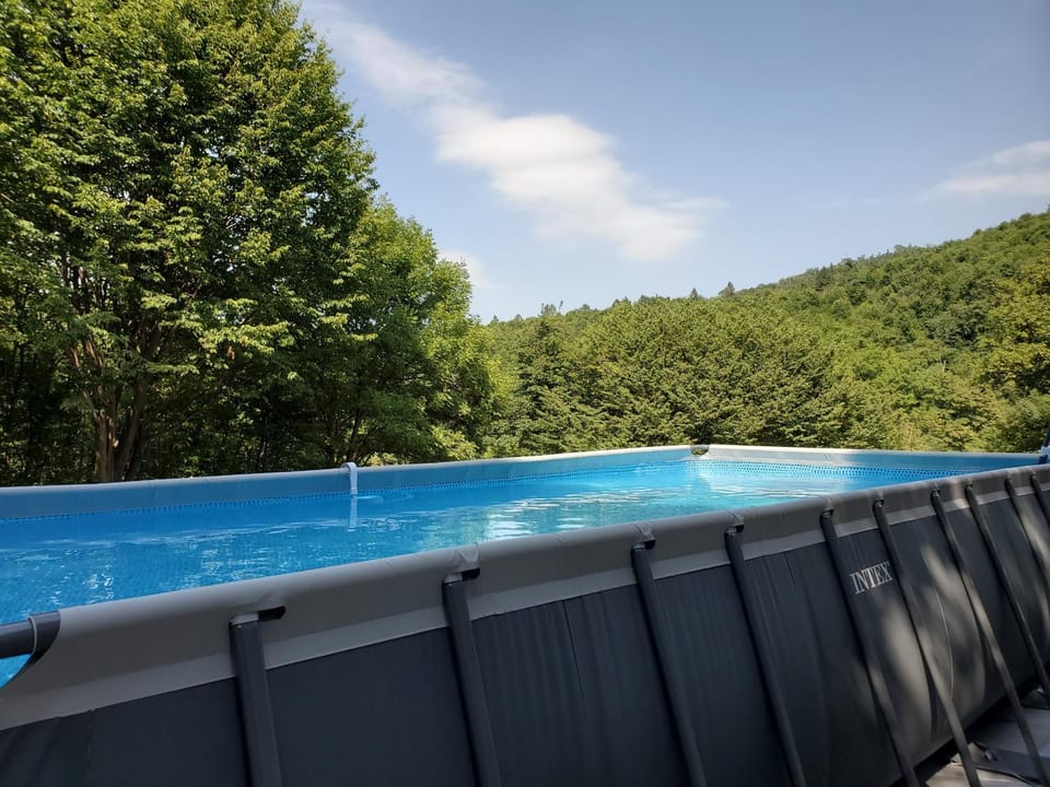 Day, Natural landscape, Mountain view, Pool view, Swimming pool