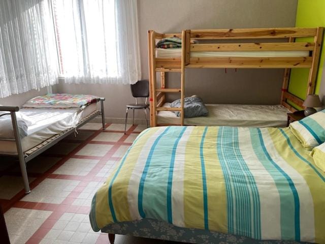 Bed, Photo of the whole room, Bedroom, bunk bed