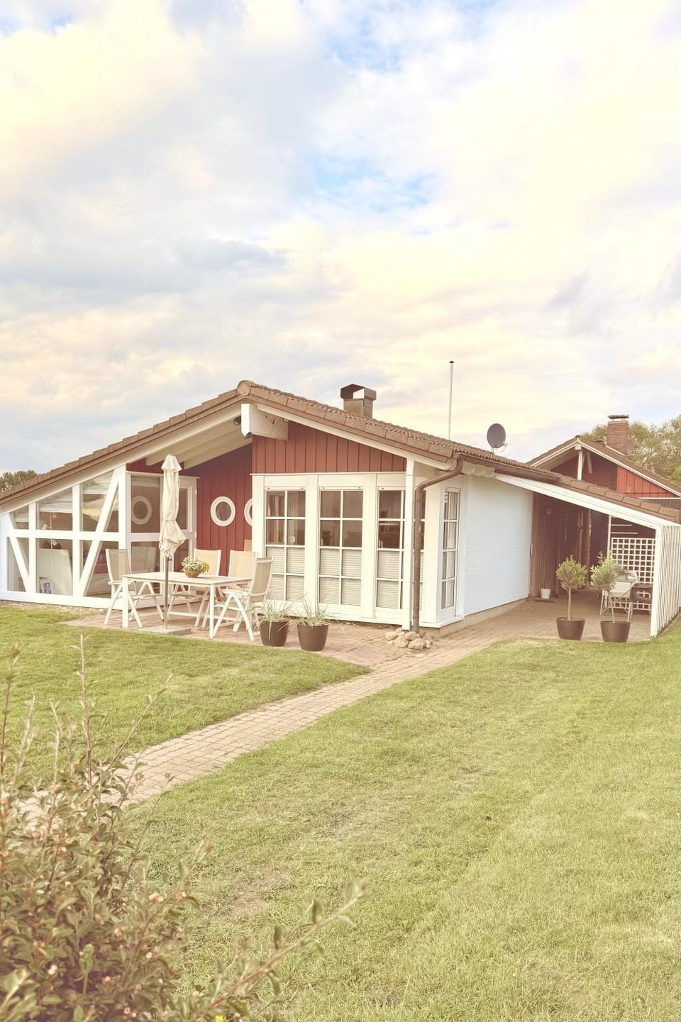 Property building, Garden, Garden view
