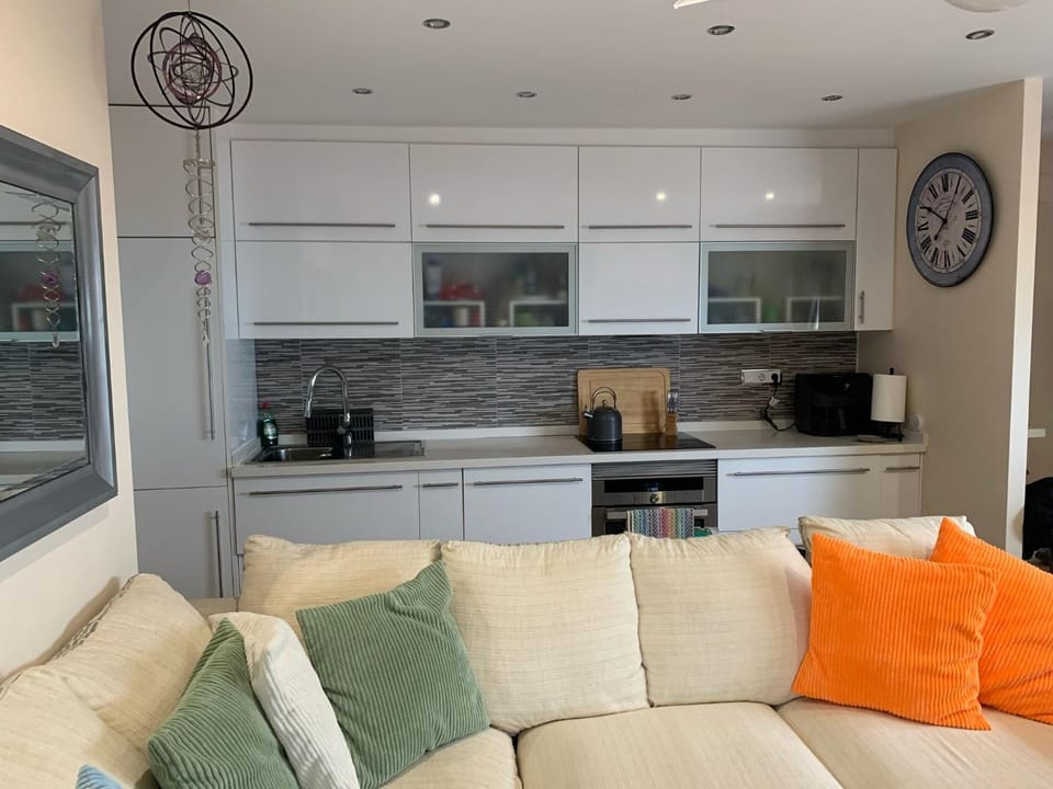Kitchen or kitchenette, toaster