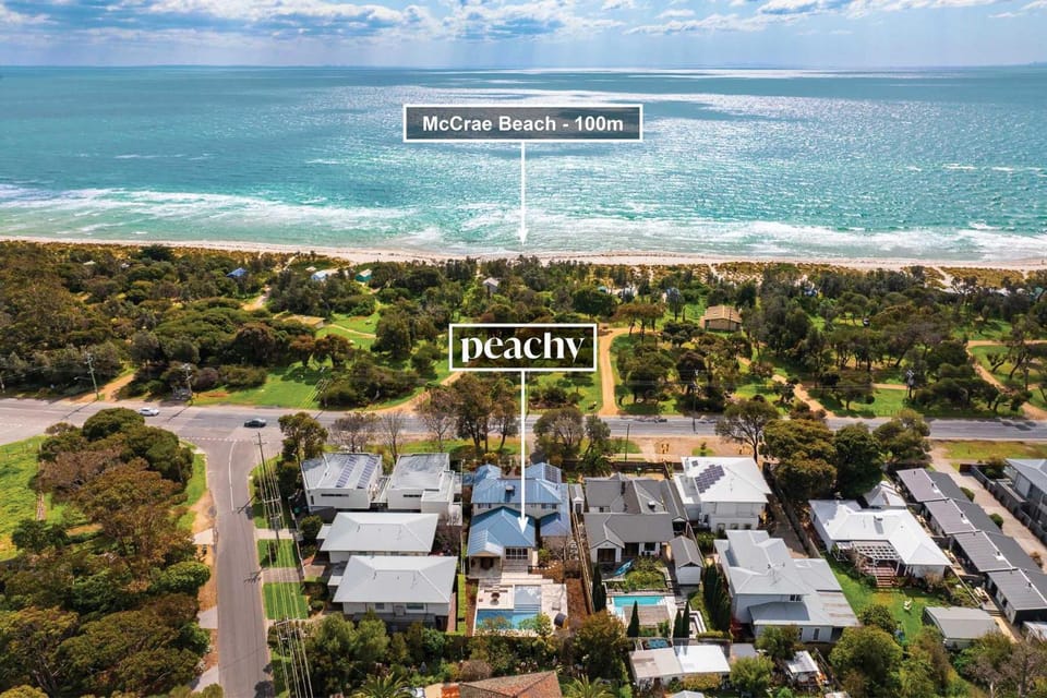 The Nepean - 100m to Beach Pool & Fire Pit House in Rosebud