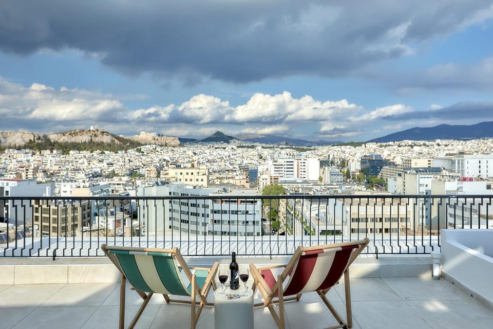 Day, View (from property/room), View (from property/room), Balcony/Terrace, Balcony/Terrace, Autumn, City view, City view, Landmark view, Landmark view