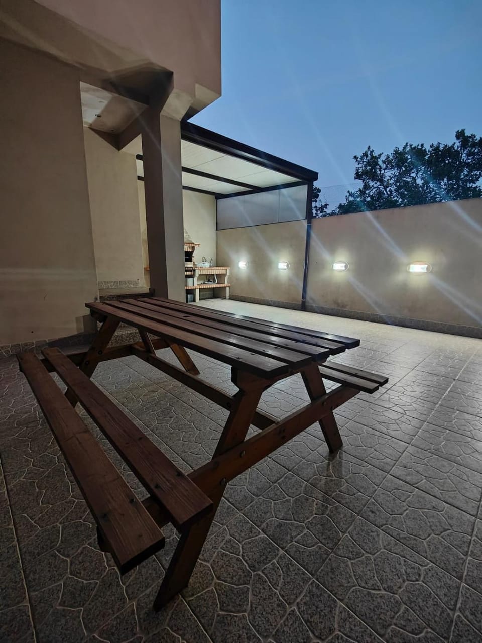 Patio, Natural landscape, Dining area