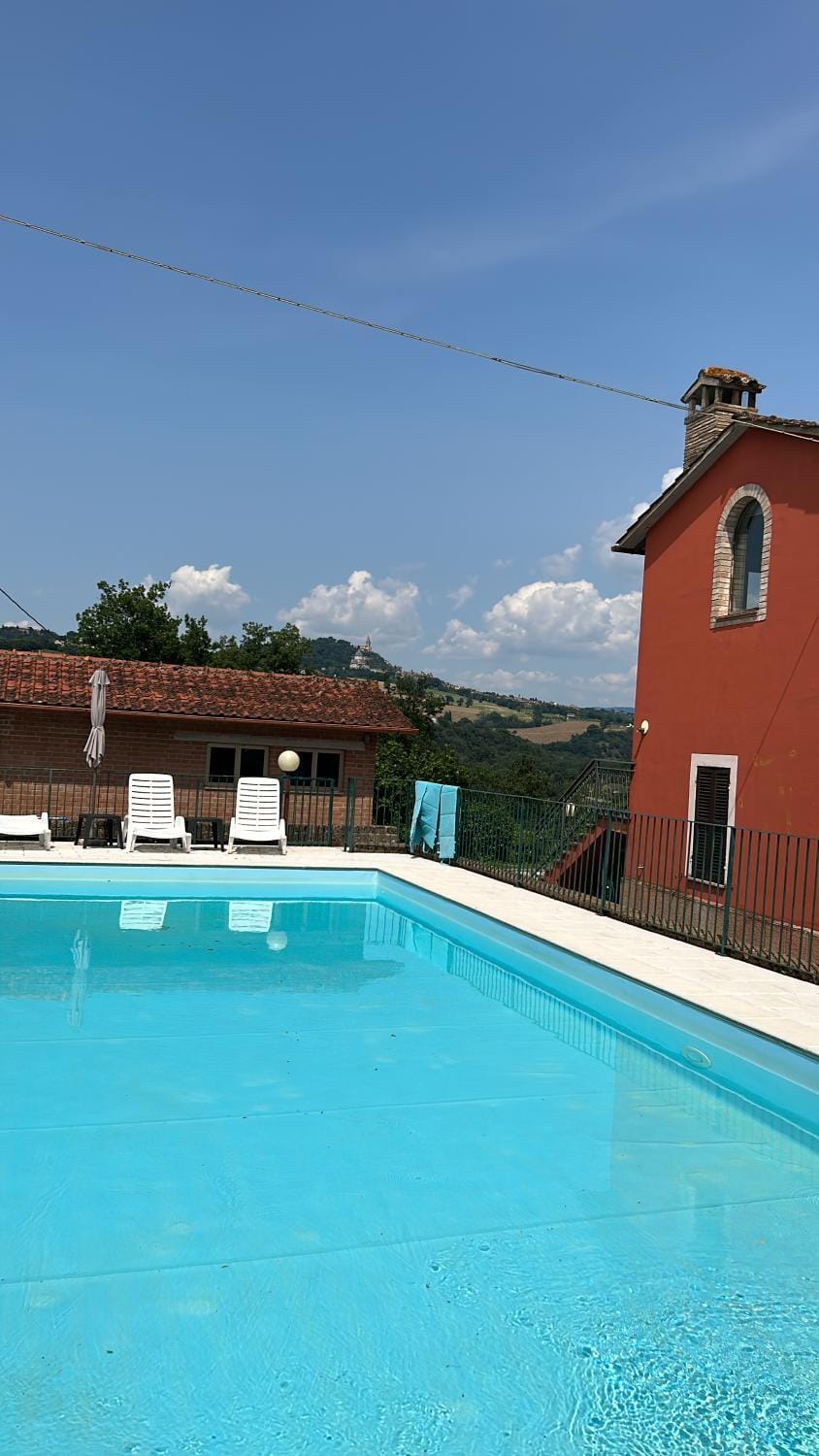 Day, Natural landscape, Pool view, Swimming pool, Swimming pool, sunbed