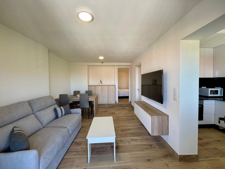 Communal lounge/ TV room, TV and multimedia, Kitchen or kitchenette, Living room, Seating area, Dining area