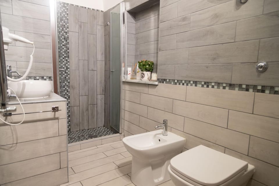 Shower, Toilet, Bathroom, bidet, towels