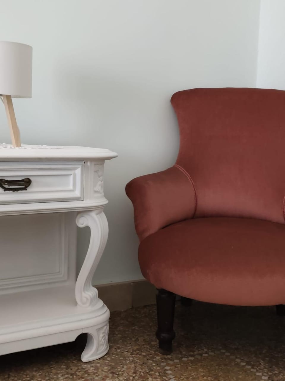 Decorative detail, Seating area