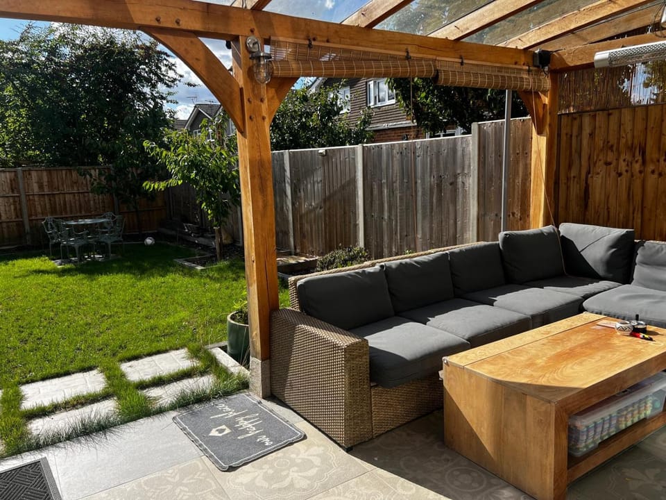 Property building, Patio, Garden