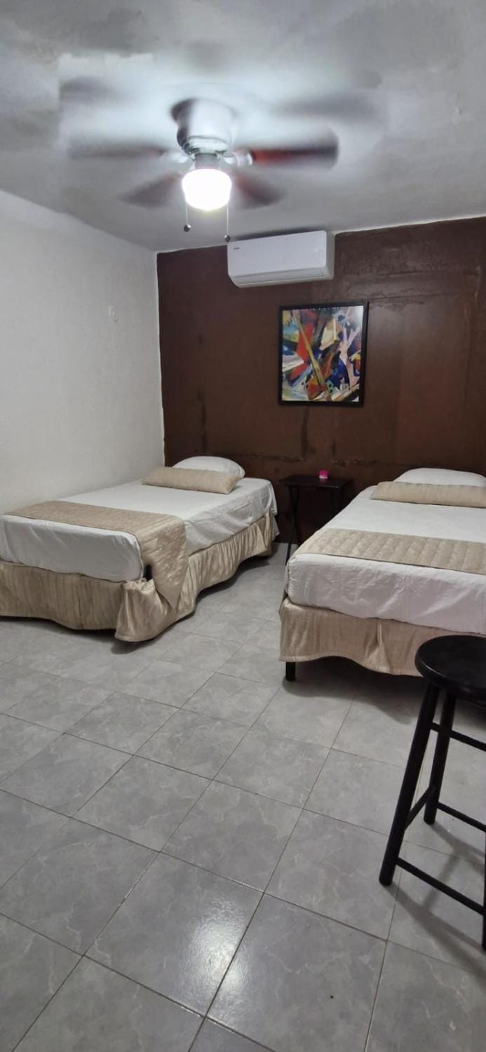 Bed, air conditioner