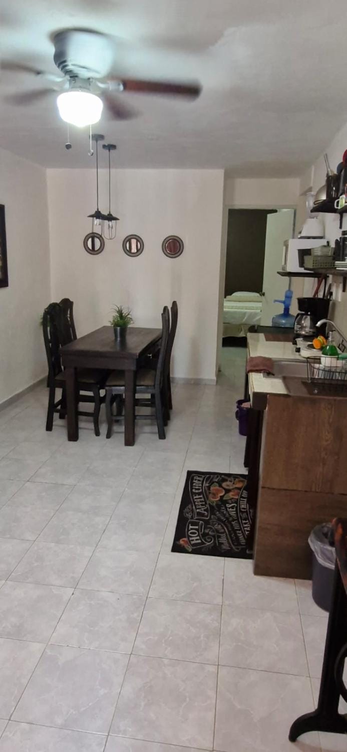Living room, air conditioner