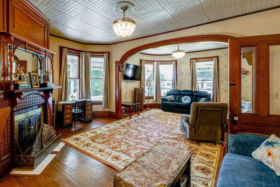 2-Acre Property: Victorian Home in Brownville! House in Northeast Piscataquis