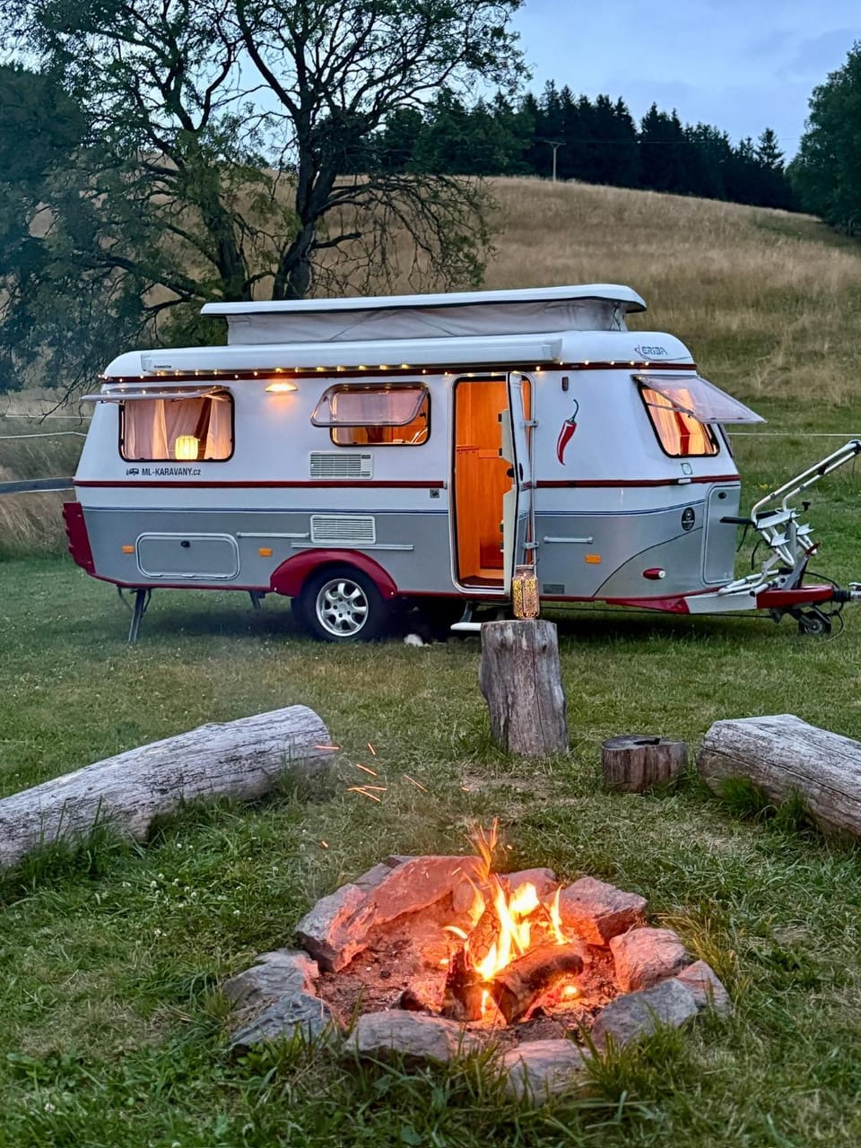 Red hot čili Romance Campground/ 
RV Resort in Czechia