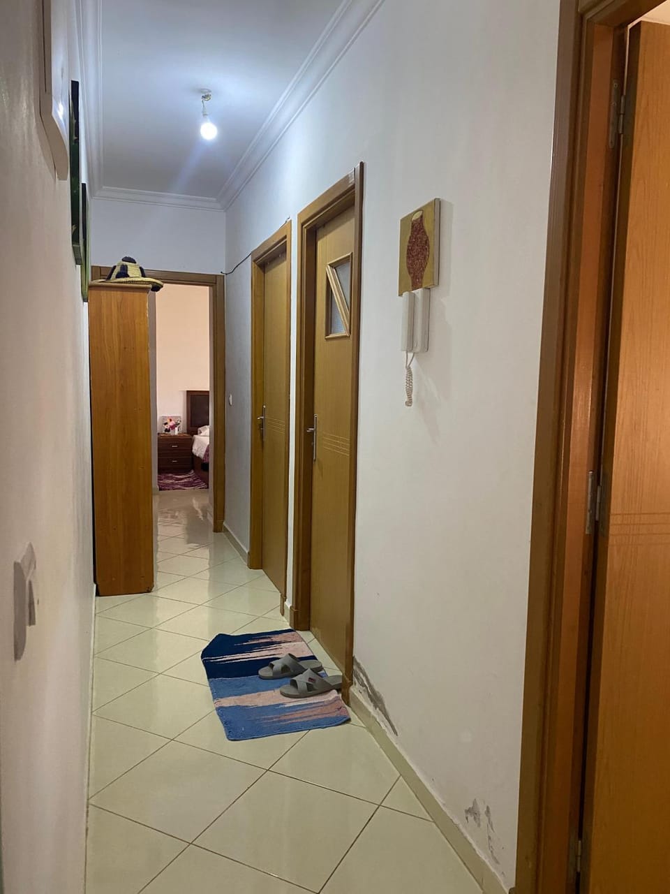 Bed, Photo of the whole room, Bedroom, towels, wardrobe