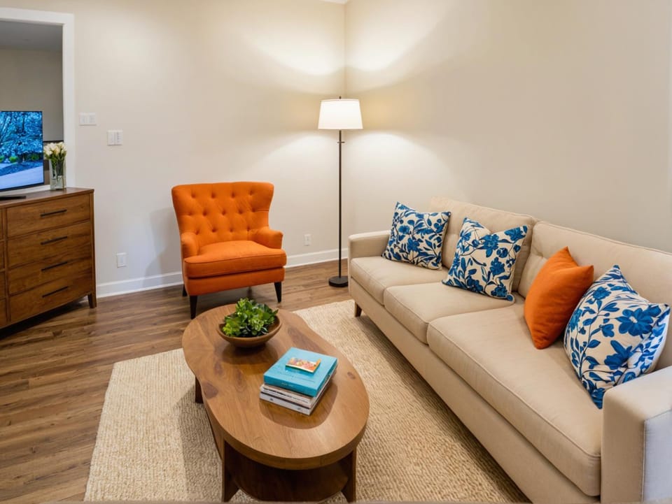 Living room, Seating area