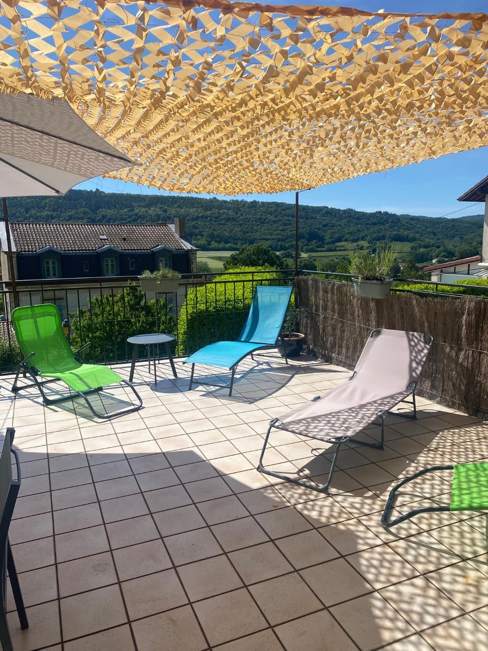 Balcony/Terrace, Mountain view, sunbed
