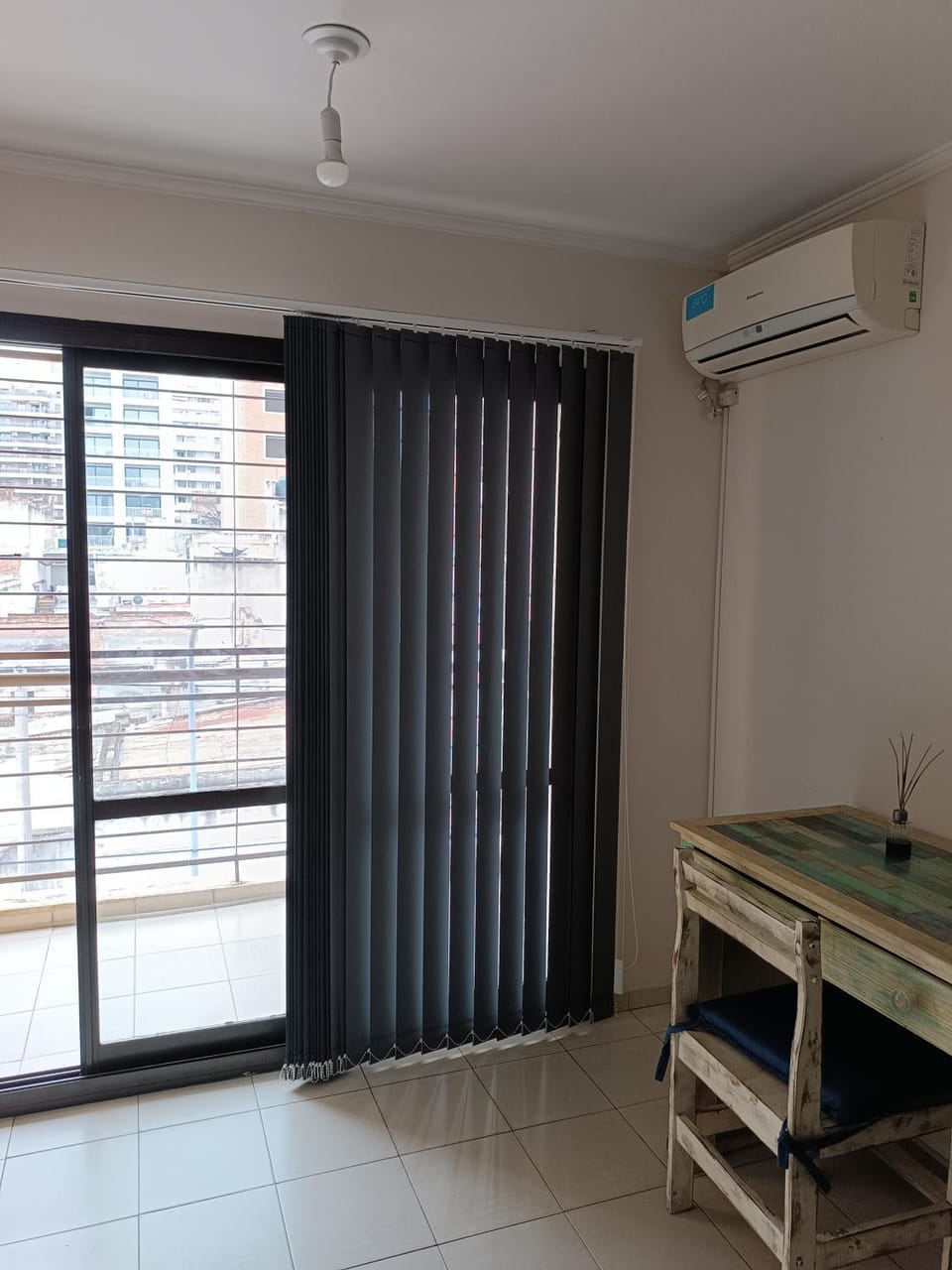 Dining area, air conditioner