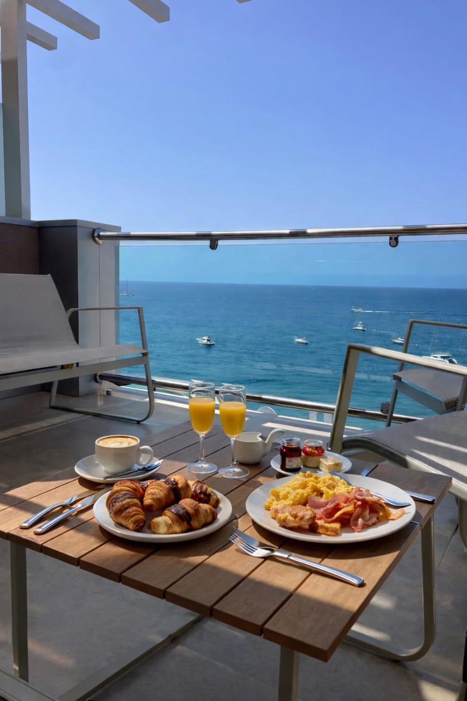 Natural landscape, Balcony/Terrace, Sea view, Breakfast