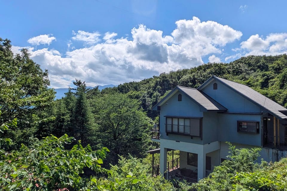 Property building, Natural landscape, Mountain view