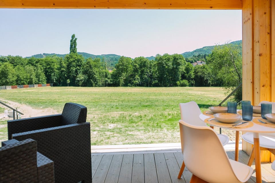 Cabañas de Allariz Campground/ 
RV Resort in Galicia