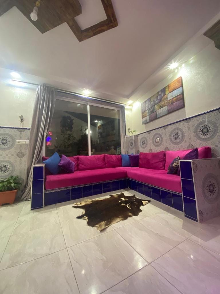 Logement entier de 1 chambre avec jardin près de mer Apartment in Tangier