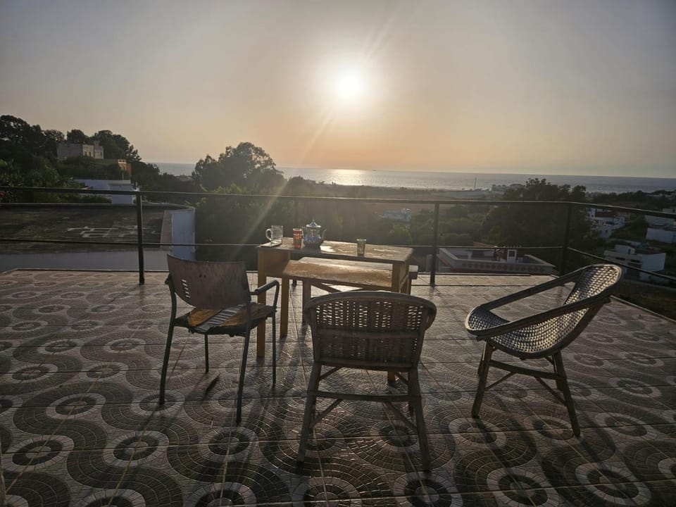 Logement entier de 1 chambre avec jardin près de mer Apartment in Tangier