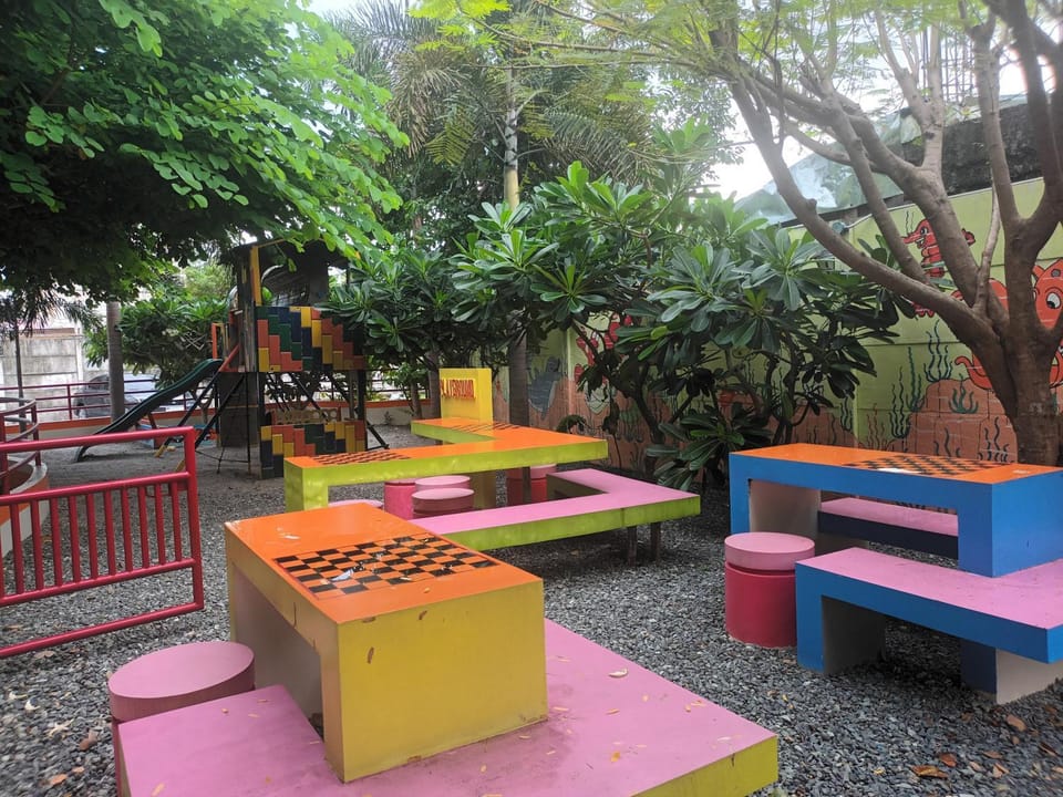 Children play ground, Garden, Garden view