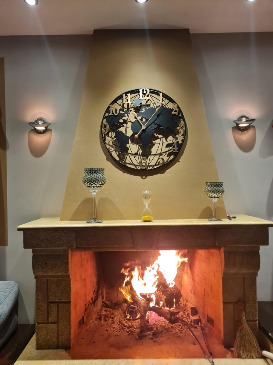 fireplace