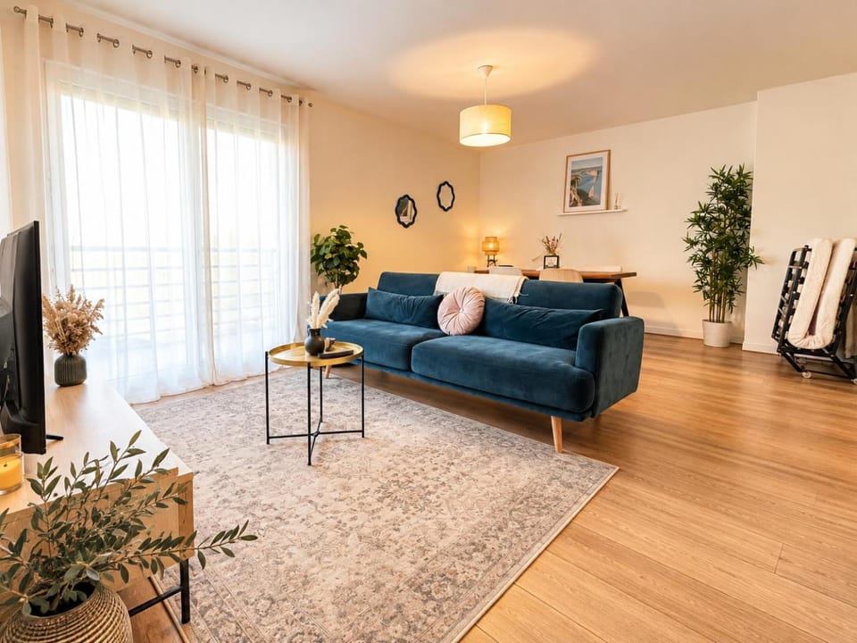 T2 spacieux avec parking et Accès rapide La Défense & Paris Apartment in Île-de-France