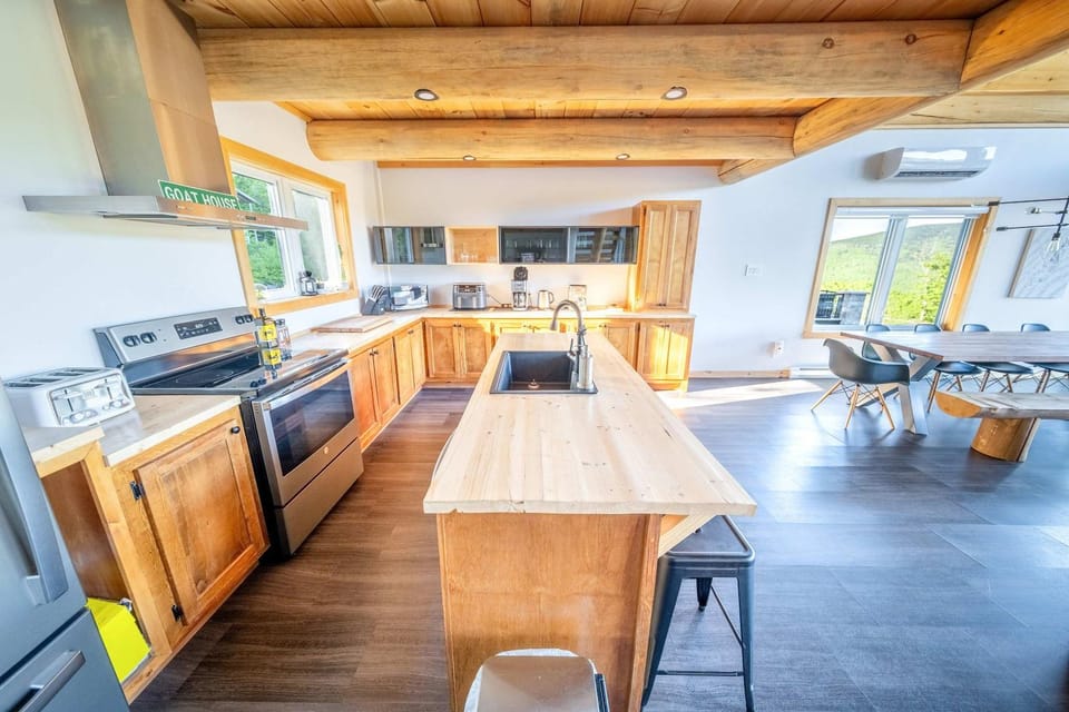 Chalet en montagne - Spa et Ski - Le Goathouse House in Maine