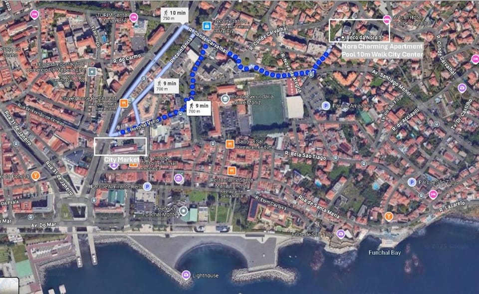 City view, Street view, Location