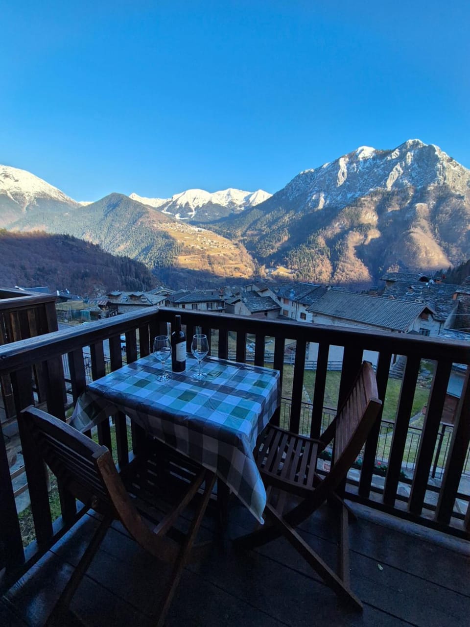 Natural landscape, Balcony/Terrace, Mountain view